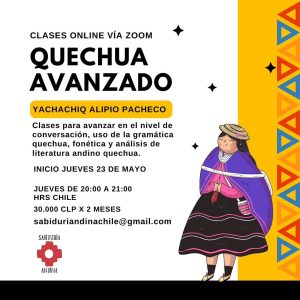 Taller de lengua quechua - quechua online via zoom