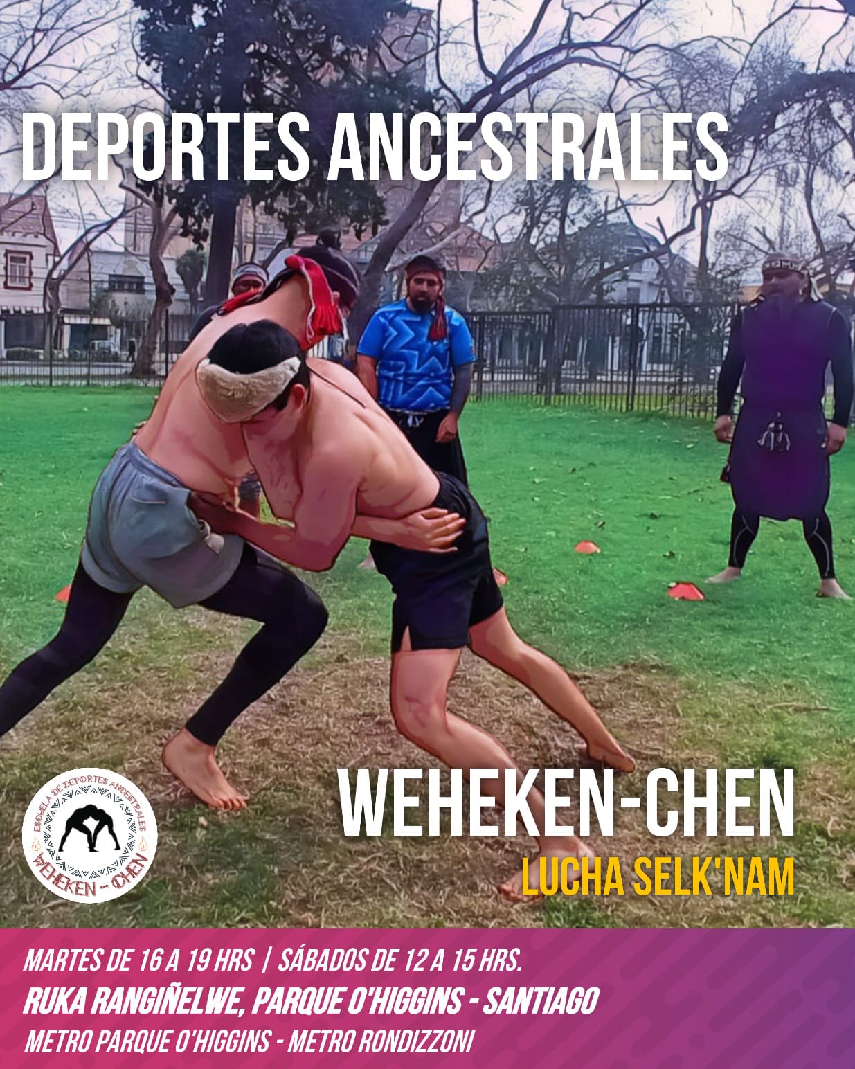 Deportes Ancestrales - Taller De Lucha Selk'Nam - Weheken-Chen 2 Taller de lucha selk'nam - weheken-chen