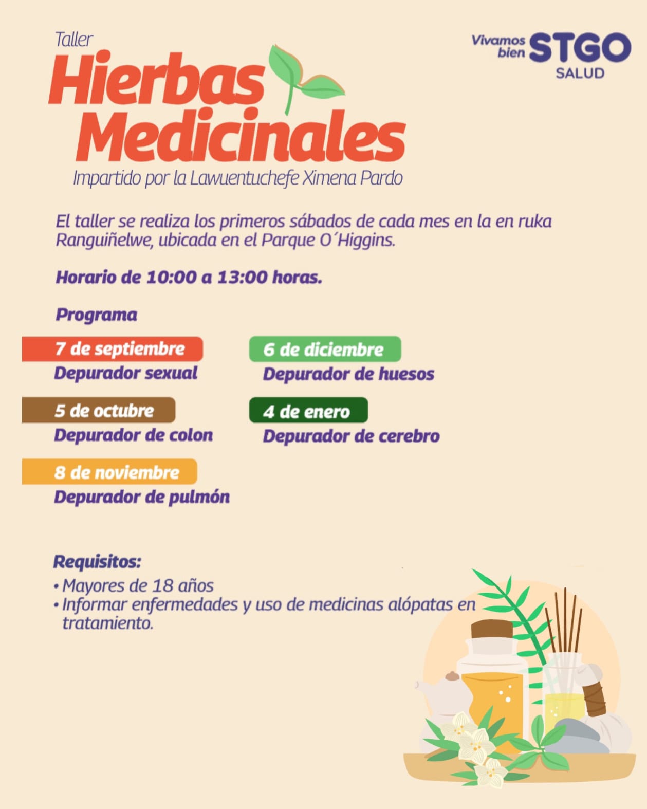 Taller De Sanación Mapuche - Lawentún 2 Taller de sanación mapuche - lawentún - imagen 2