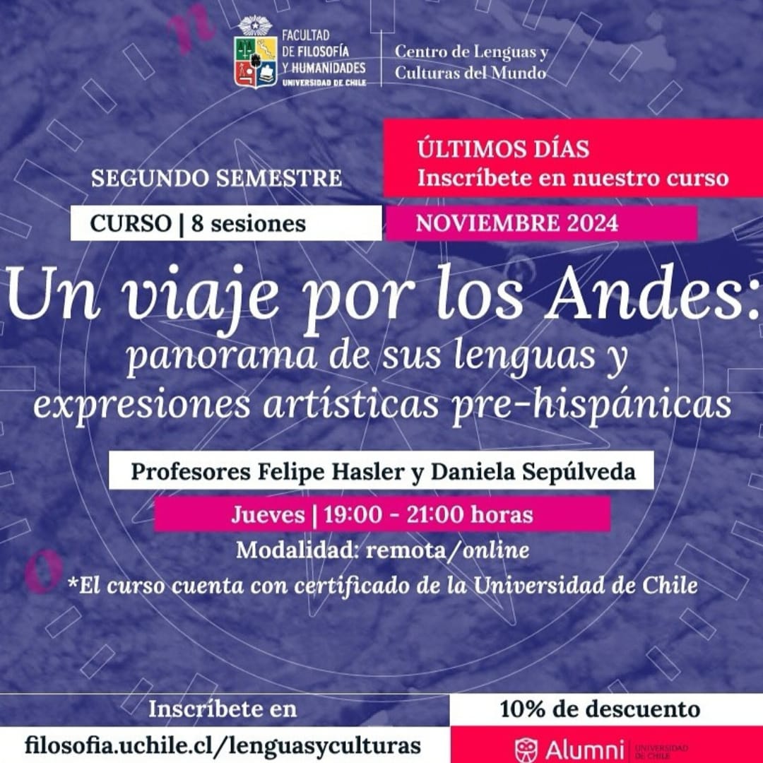 Curso Un Viaje Por Los Andes 1 Curso un viaje por los andes